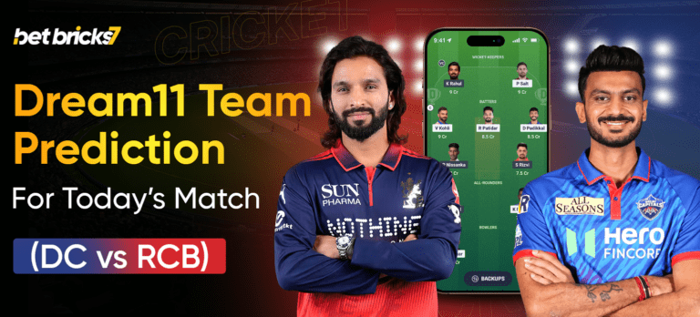 Dream11 Team Prediction for Today’s Match (DC vs RCB)